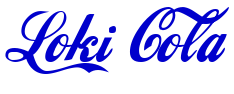 Loki Cola шрифт